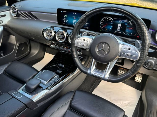 Mercedes-Benz CLA Class Cla35 Amg Premium Plus Yellow #4