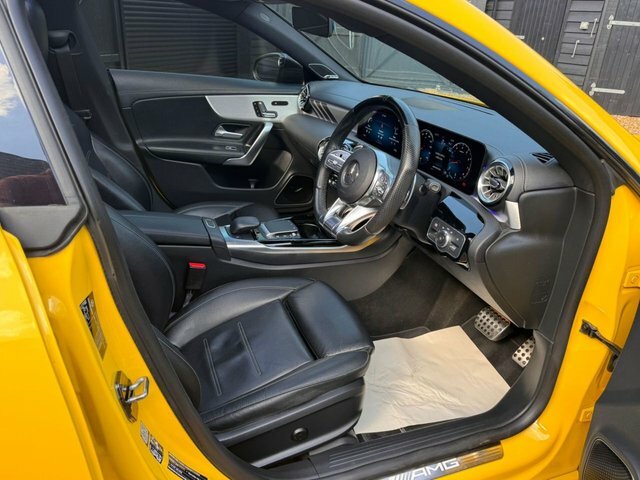 Mercedes-Benz CLA Class Cla35 Amg Premium Plus Yellow #3