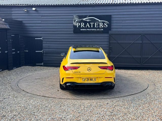 Mercedes-Benz CLA Class Cla35 Amg Premium Plus Yellow #2