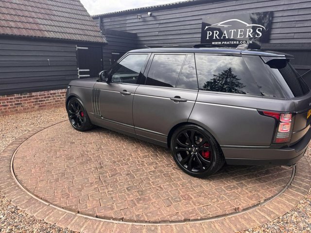 Land Rover Range Rover V8 Sv Dynamic OX17DJZ Grey #4