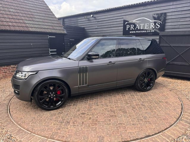 Land Rover Range Rover V8 Sv Dynamic OX17DJZ Grey #2