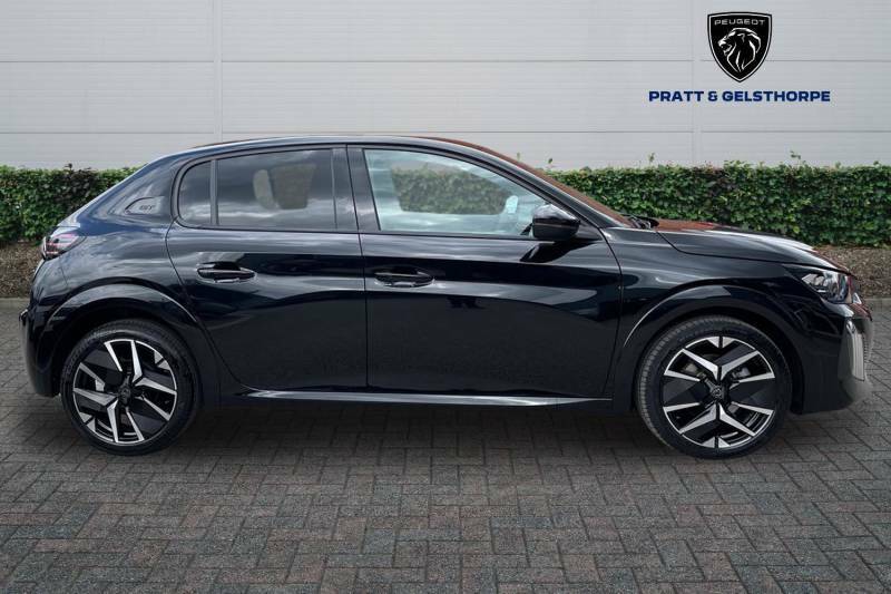 Peugeot 208 1.2 Hybrid 136 Gt E-dsc6 - 2025 25 KR25GHJ Black #4