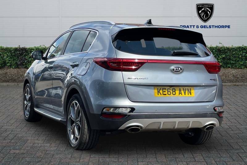 Kia Sportage 1.6T Gdi Gt-line S Dct Awd - 2019 68 KE68AVN Silver #3