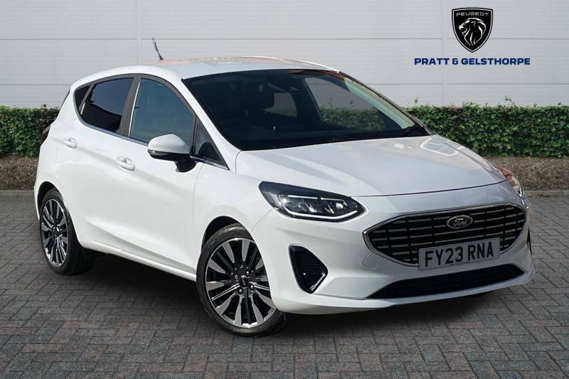 Ford Fiesta 1.0 Ecoboost Hbd Mhev 125 Titanium X - 2023 2 White