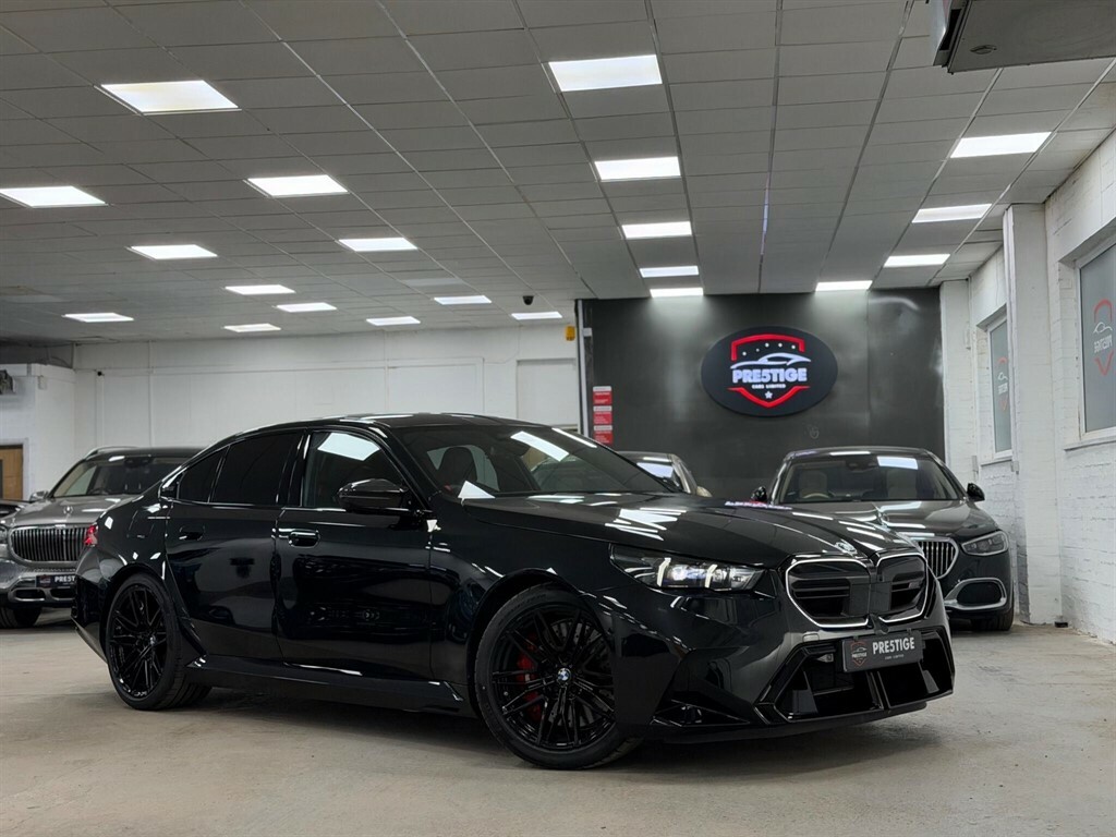 BMW M5 Saloon BD26AUH Black #3