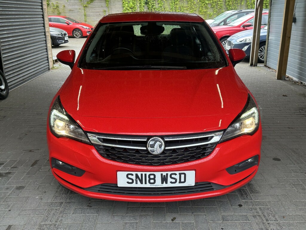 Vauxhall Astra Hatchback 1.4 I Turbo Sri 201818 SN18WSD Red #2