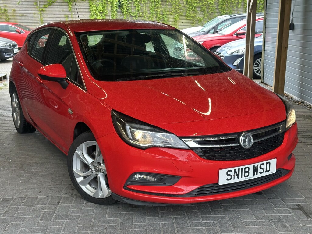 Vauxhall Astra Hatchback 1.4 I Turbo Sri 201818 Red