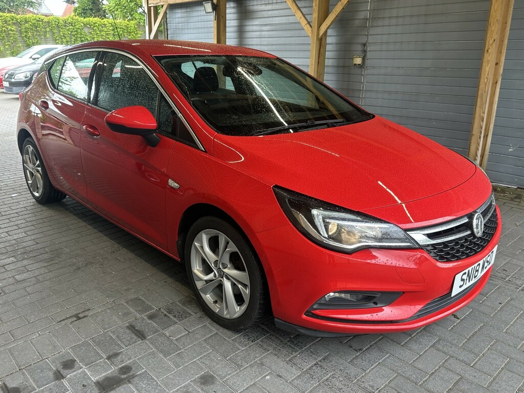 Vauxhall Astra Hatchback 1.4 I Turbo Sri 201818 SN18WSD Red #3