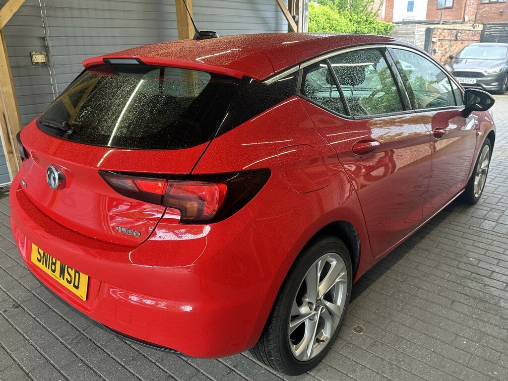 Vauxhall Astra Hatchback 1.4 I Turbo Sri 201818 SN18WSD Red #5