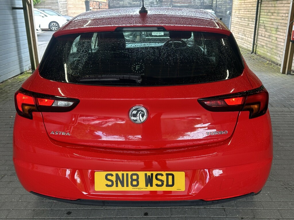 Vauxhall Astra Hatchback 1.4 I Turbo Sri 201818 SN18WSD Red #6
