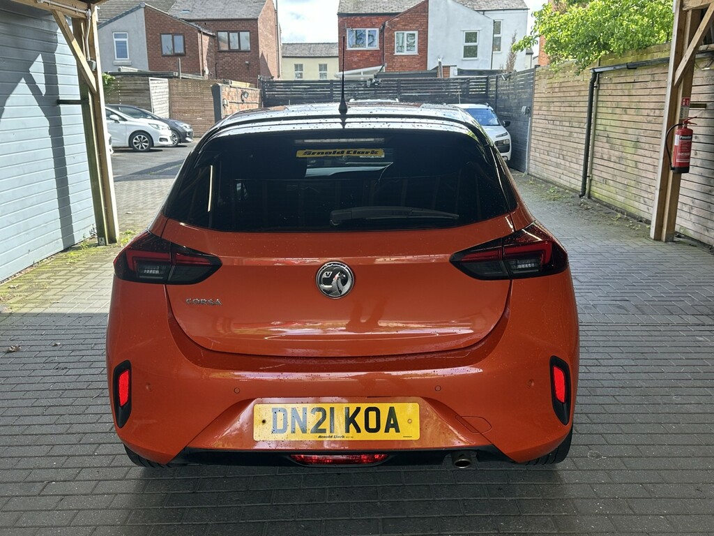 Vauxhall Corsa Hatchback 1.2 Turbo Sri Premium 202121 DN21KOA Orange #6