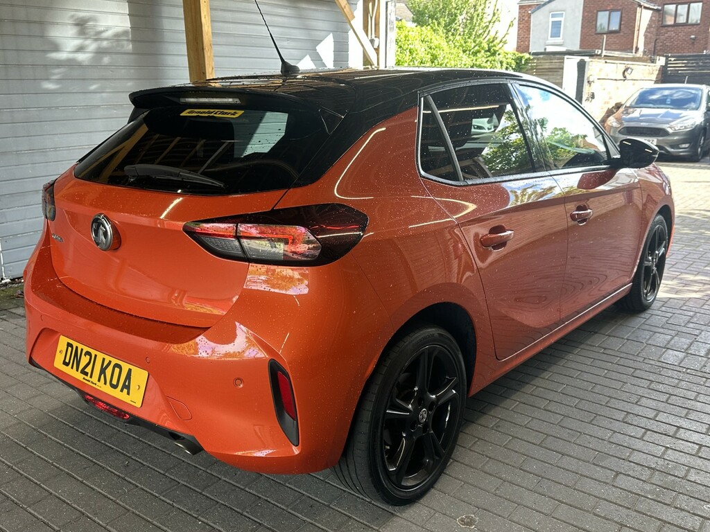 Vauxhall Corsa Hatchback 1.2 Turbo Sri Premium 202121 DN21KOA Orange #5