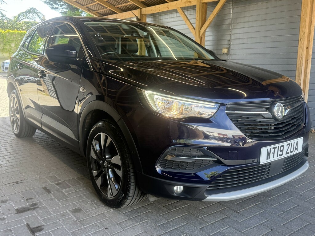 Vauxhall Grandland X Suv 1.2 Turbo Sport Nav 201919 WT19ZUA Blue #3