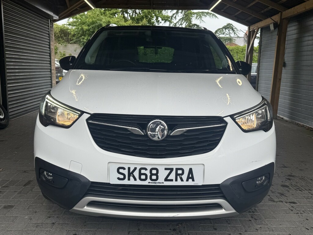 Vauxhall Crossland X Suv 1.2 Turbo Gpf Elite Nav 201868 SK68ZRA White #2