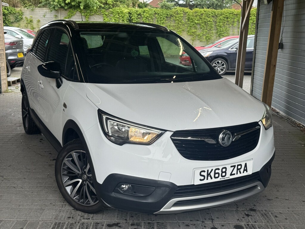 Vauxhall Crossland X Suv 1.2 Turbo Gpf Elite Nav 201868 White