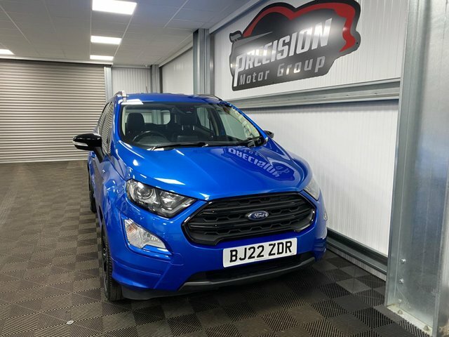 Ford Ecosport Ecoboost St-line Euro 6 BJ22ZDR Blue #3