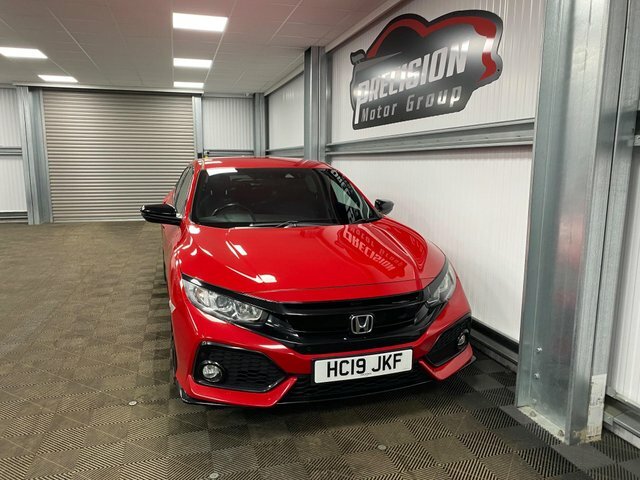 Honda Civic Vtec Turbo Sport Line HC19JKF Red #3