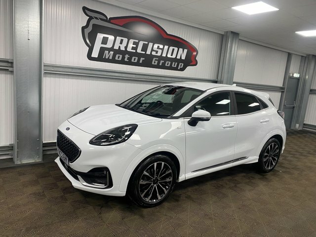 Ford Puma Ecoboost Mhev St-line Vignale YW22EHY White #6