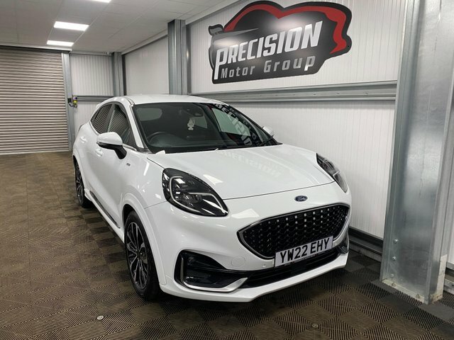 Ford Puma Ecoboost Mhev St-line Vignale White