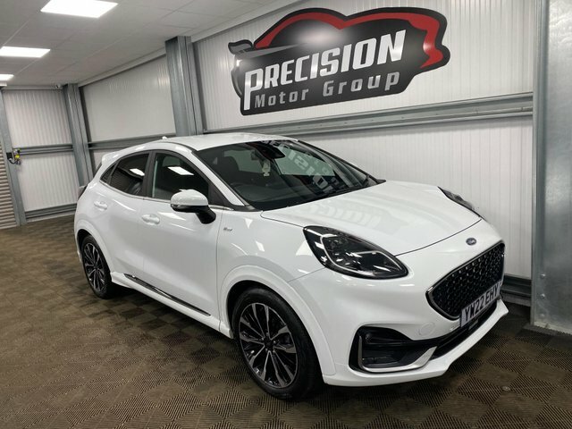 Ford Puma Ecoboost Mhev St-line Vignale YW22EHY White #3