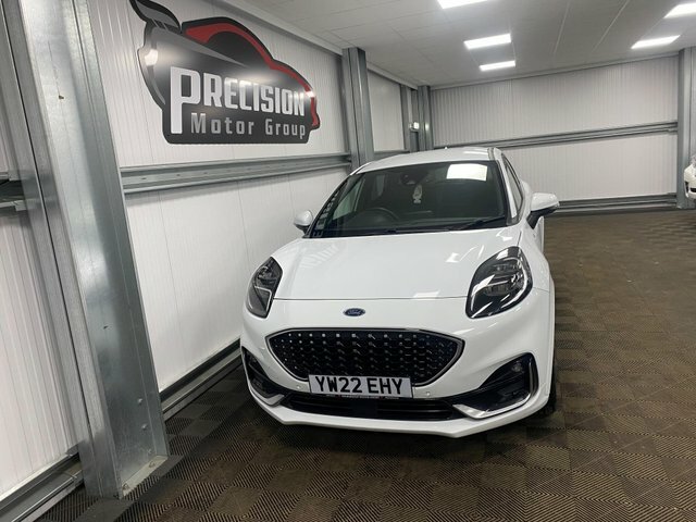 Ford Puma Ecoboost Mhev St-line Vignale YW22EHY White #5