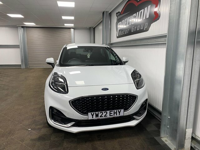 Ford Puma Ecoboost Mhev St-line Vignale YW22EHY White #2