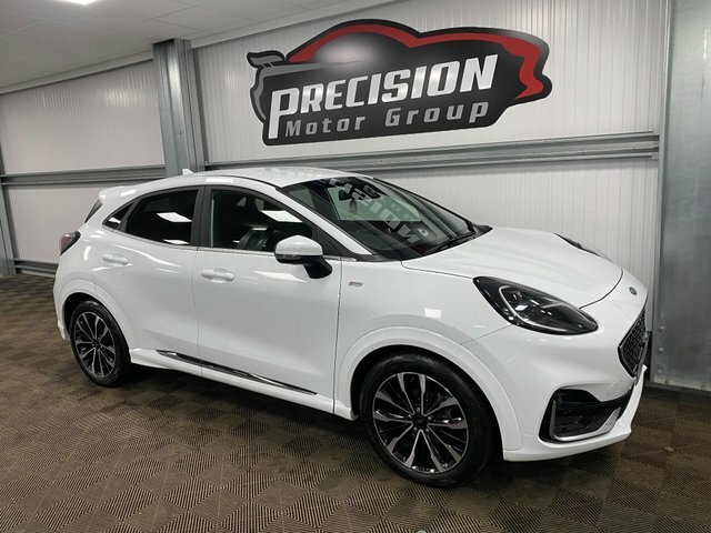 Ford Puma Ecoboost Mhev St-line Vignale YW22EHY White #4