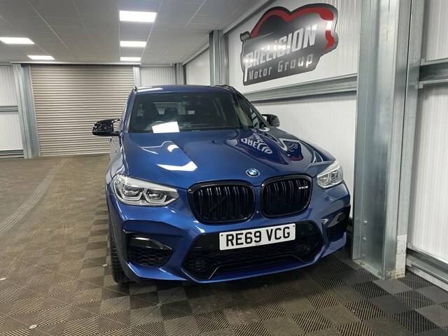 BMW X3 M Competition Xdrive Euro RE69VCG Blue #3