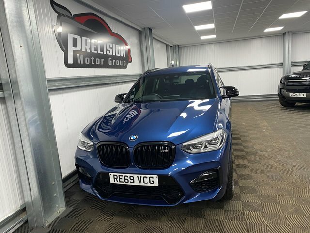 BMW X3 M Competition Xdrive Euro RE69VCG Blue #5