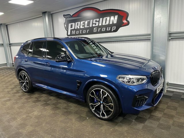 BMW X3 M Competition Xdrive Euro RE69VCG Blue #4