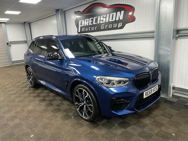 BMW X3 M Competition Xdrive Euro RE69VCG Blue #2