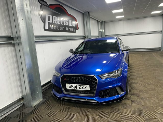 Audi RS6 Avant Tfsi V8 Performance Tiptronic SB14ZZZ Blue #5