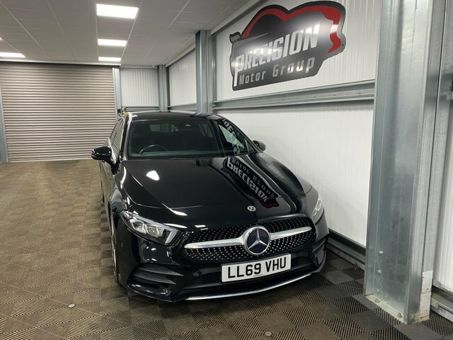 Mercedes-Benz A Class A180d Amg Line Executive LL69VHU Black #4