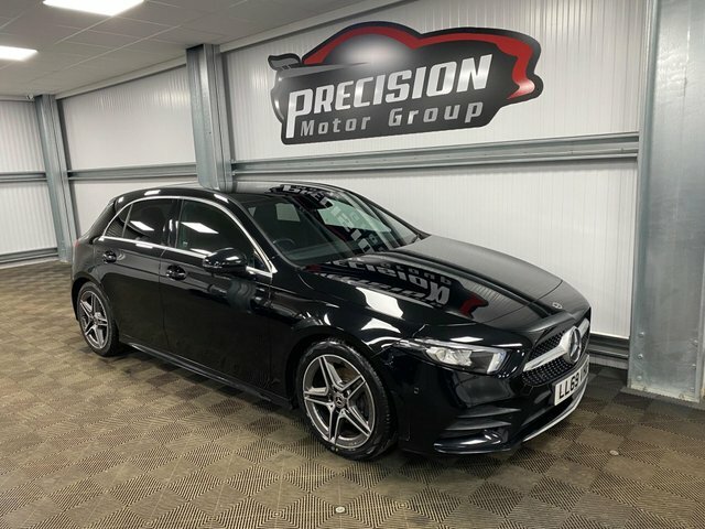 Mercedes-Benz A Class A180d Amg Line Executive LL69VHU Black #2