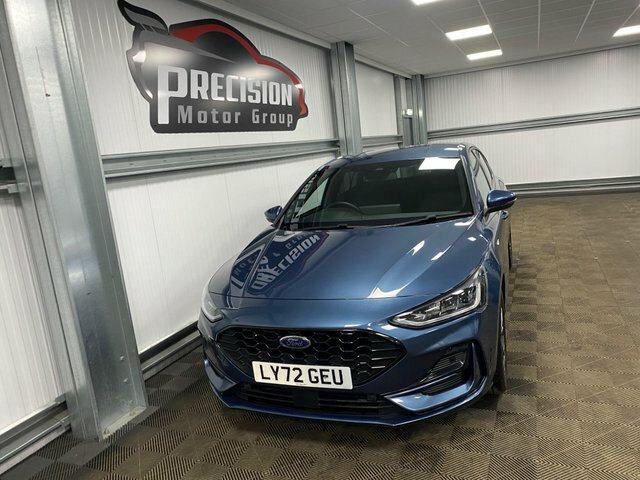 Ford Focus Ecoboost St-line Euro 6 LY72GEU Blue #4