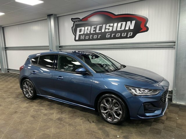 Ford Focus Ecoboost St-line Euro 6 LY72GEU Blue #3