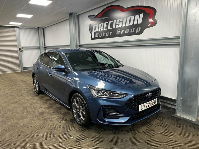 Ford Focus Ecoboost St-line Euro 6 Blue