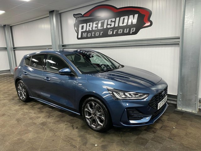 Ford Focus Ecoboost St-line Euro 6 LY72GEU Blue #2