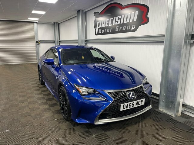 Lexus RC 300H F Sport Cvt Blue #2