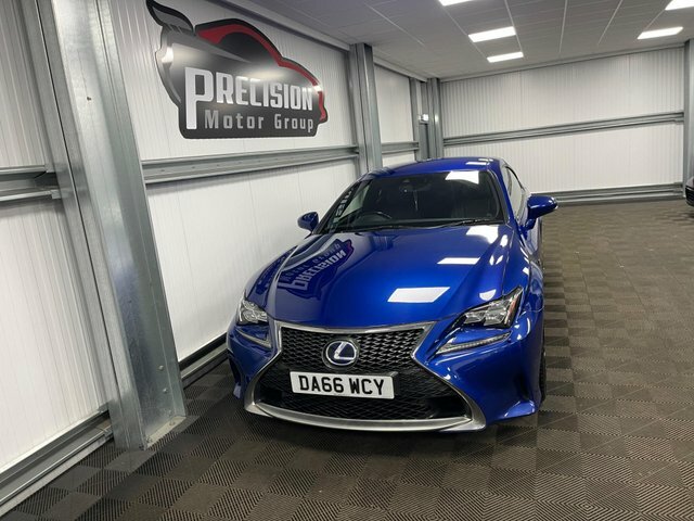 Lexus RC 300H F Sport Cvt Blue #5