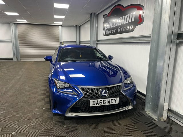 Lexus RC 300H F Sport Cvt Blue #3