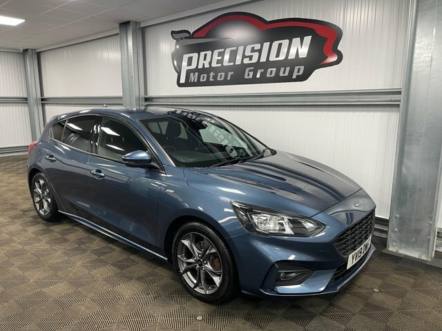 Ford Focus Ecoboost St-line Euro 6 YV19DWF Blue #2