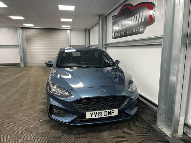 Ford Focus Ecoboost St-line Euro 6 YV19DWF Blue #3