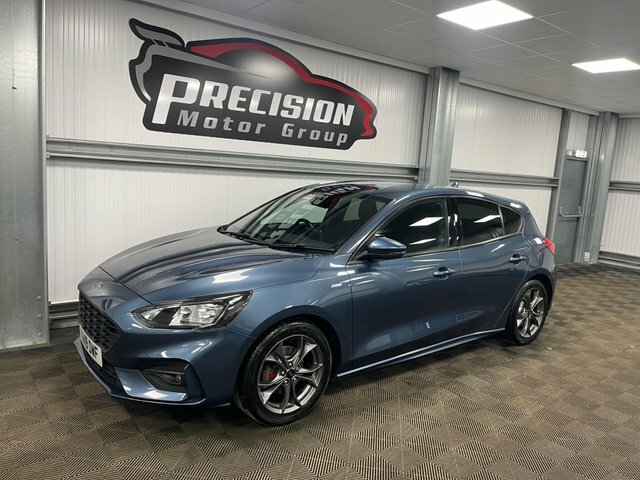 Ford Focus Ecoboost St-line Euro 6 YV19DWF Blue #6