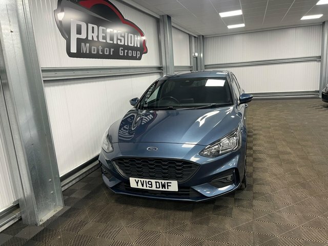 Ford Focus Ecoboost St-line Euro 6 YV19DWF Blue #5