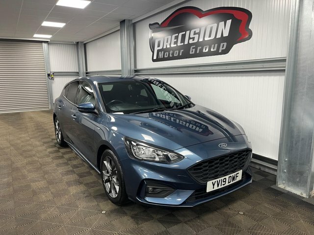 Ford Focus Ecoboost St-line Euro 6 Blue