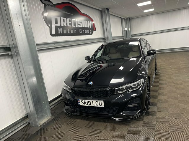 BMW 3 Series 330I M Sport SR19LCU Black #4