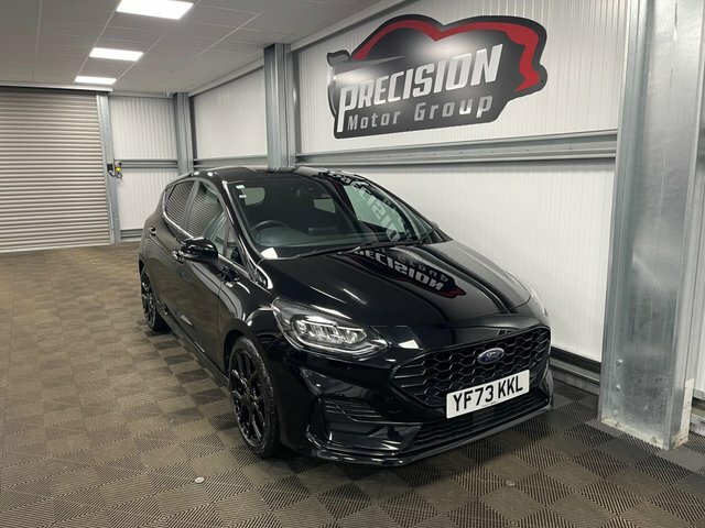 Ford Fiesta Ecoboost Mhev St-line Edition YF73KKL Black #2