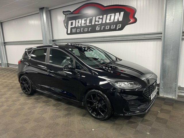 Ford Fiesta Ecoboost Mhev St-line Edition YF73KKL Black #3