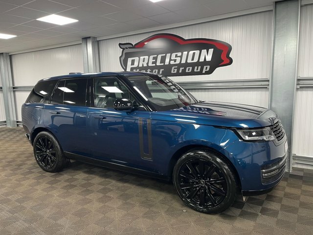 Land Rover Range Rover D350 Mhev EY72NGJ Blue #4